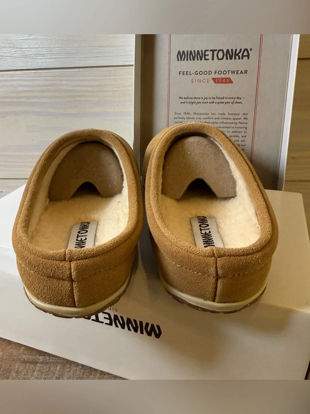 Minnetonka soft suede